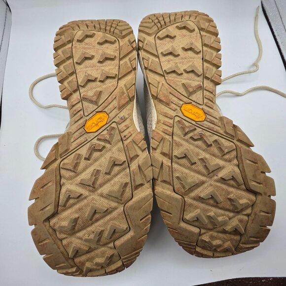 Merrell MQM Ace Tec 1TRL Oyster Chalk Mens Size 9.5 White Shoes Hiking Casual - Picture 8 of 13